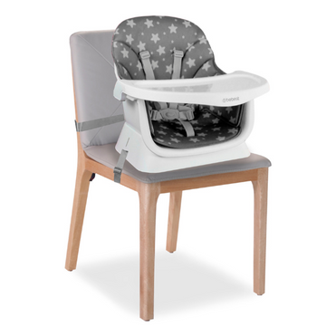 Silla Para Comer Baby Elite Dinner Gris 5 en 1 Bebesit